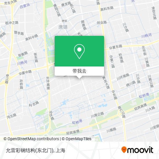 允雷彩钢结构(东北门)地图
