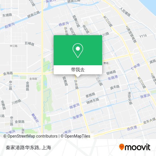 秦家港路华东路地图