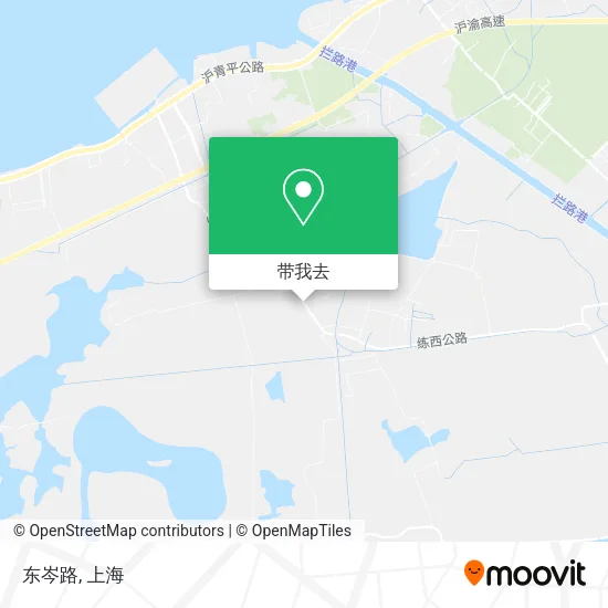 东岑路地图