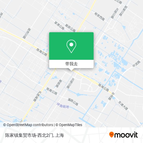 陈家镇集贸市场-西北2门地图