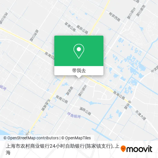 上海市农村商业银行24小时自助银行(陈家镇支行)地图