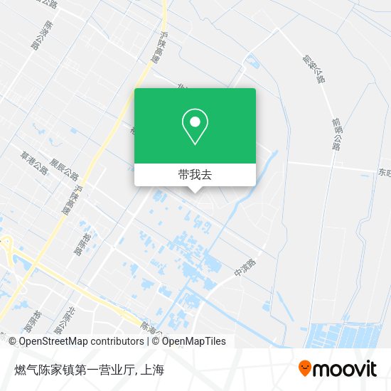 燃气陈家镇第一营业厅地图