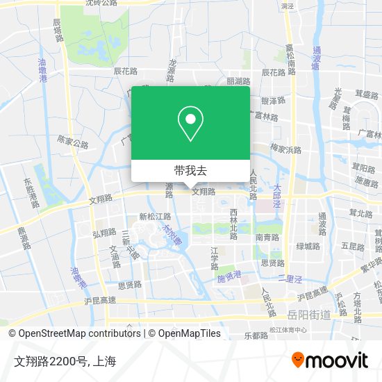 文翔路2200号地图