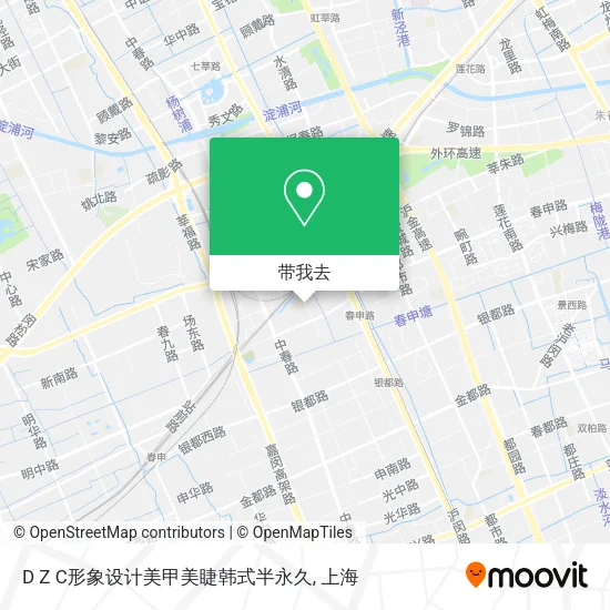 D Z C形象设计美甲美睫韩式半永久地图