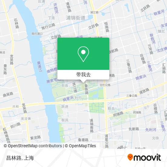 昌林路地图