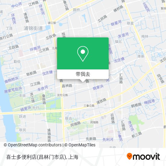 喜士多便利店(昌林门市店)地图