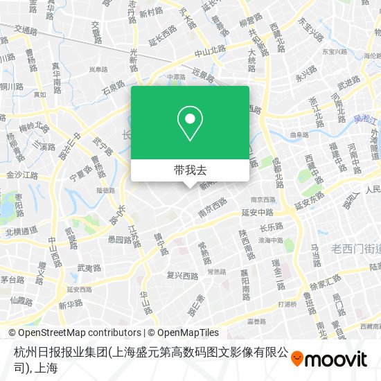 杭州日报报业集团(上海盛元第高数码图文影像有限公司)地图