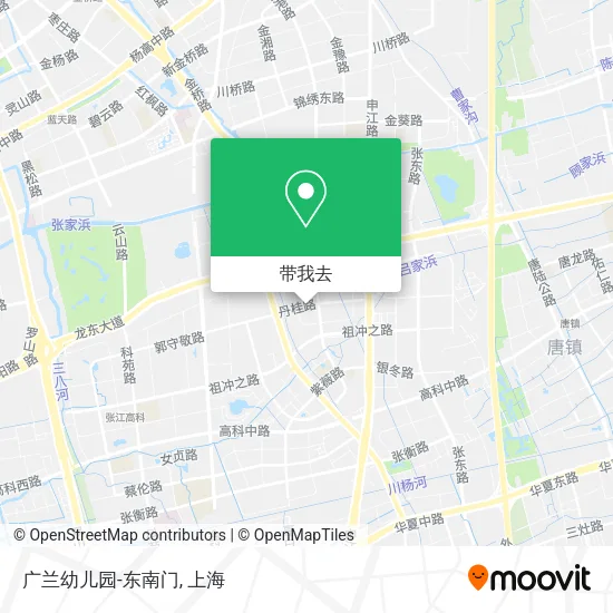 广兰幼儿园-东南门地图