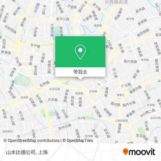 山水比德公司地图