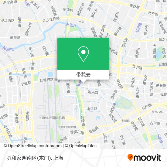 协和家园南区(东门)地图