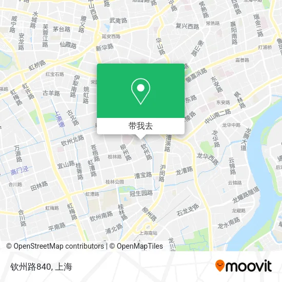 钦州路840地图