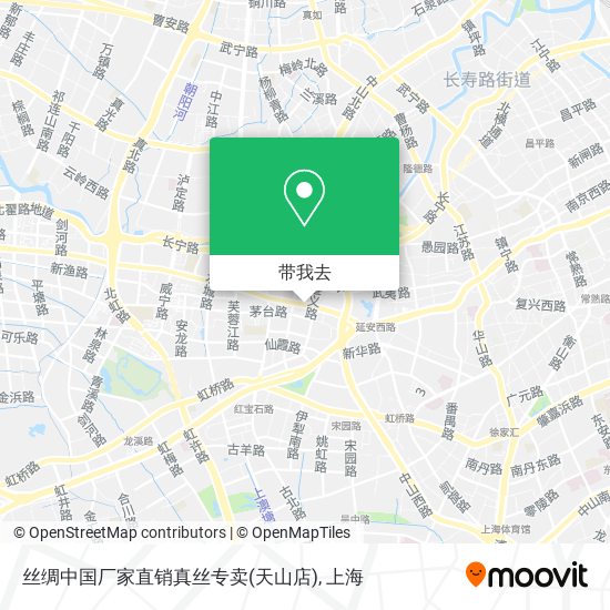 丝绸中国厂家直销真丝专卖(天山店)地图