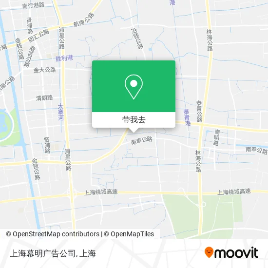 上海幕明广告公司地图