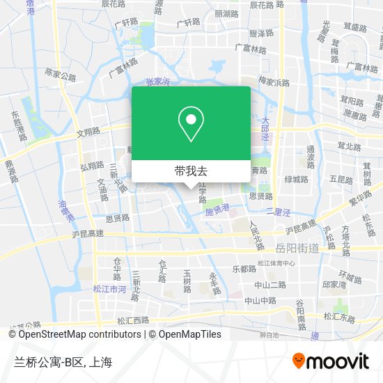 兰桥公寓-B区地图