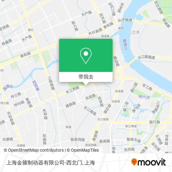 上海金箍制动器有限公司-西北门地图