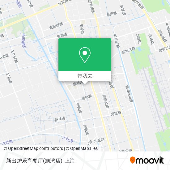 新出炉乐享餐厅(施湾店)地图