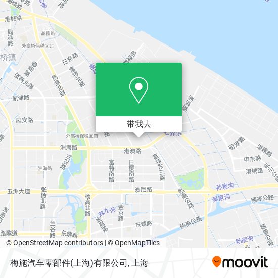 梅施汽车零部件(上海)有限公司地图