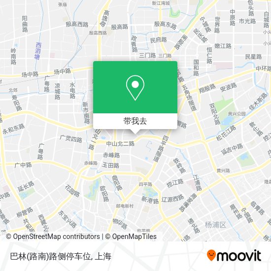 巴林(路南)路侧停车位地图