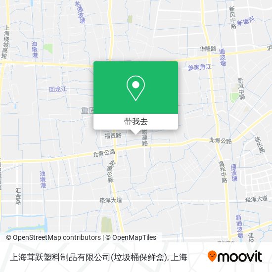 上海茸跃塑料制品有限公司(垃圾桶保鲜盒)地图