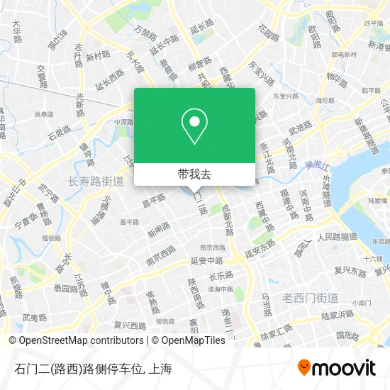 石门二(路西)路侧停车位地图