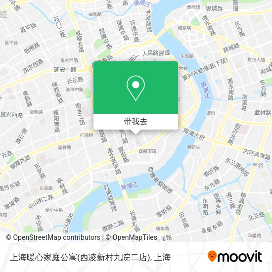 上海暖心家庭公寓(西凌新村九院二店)地图