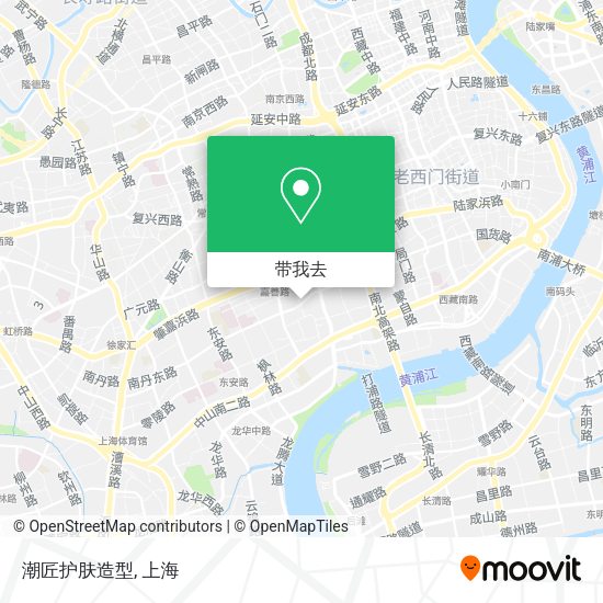 潮匠护肤造型地图
