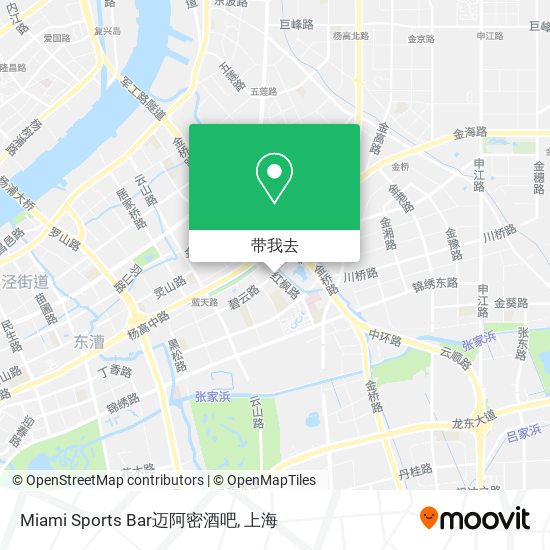 Miami Sports Bar迈阿密酒吧地图