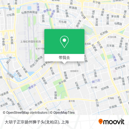大胡子正宗扬州狮子头(龙柏店)地图