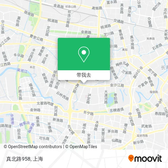 真北路958地图