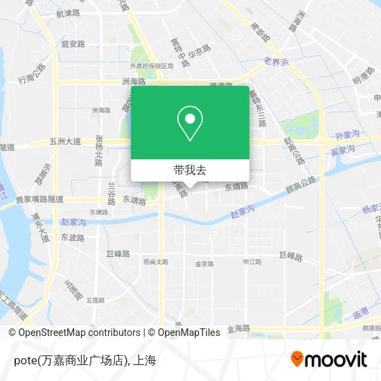 pote(万嘉商业广场店)地图