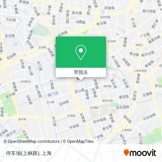 停车场(上林路)地图