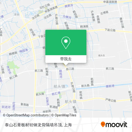 泰山石膏板材轻钢龙骨隔墙吊顶地图