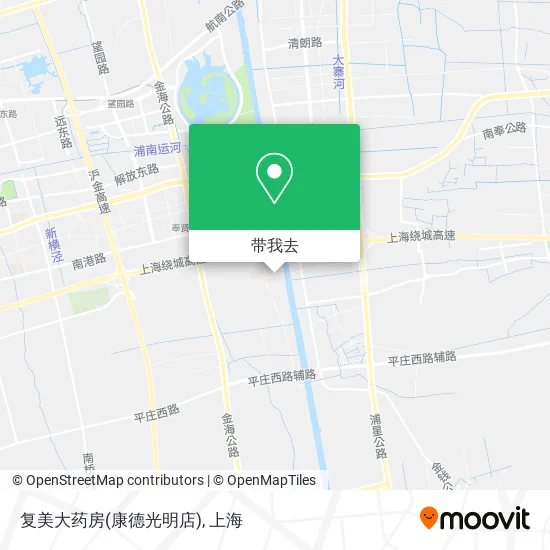 复美大药房(康德光明店)地图
