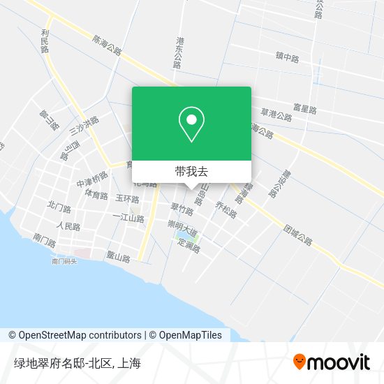 绿地翠府名邸-北区地图