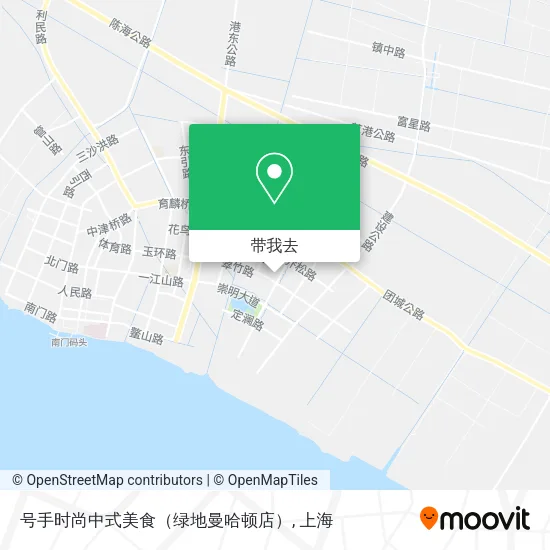号手时尚中式美食（绿地曼哈顿店）地图
