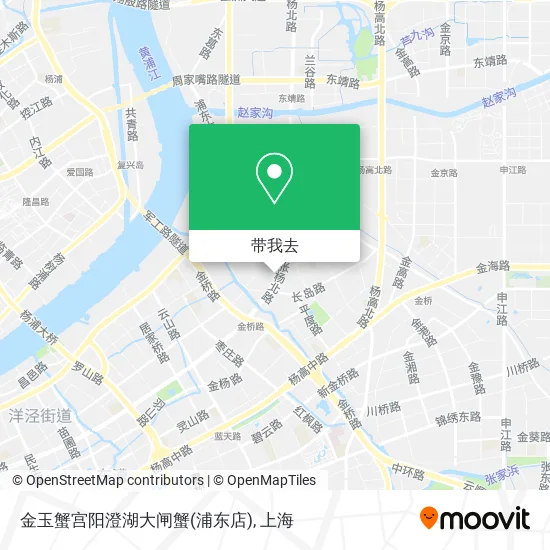 金玉蟹宫阳澄湖大闸蟹(浦东店)地图