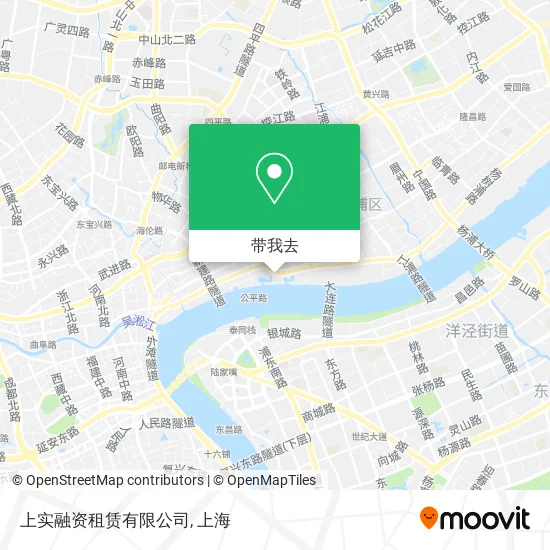 上实融资租赁有限公司地图