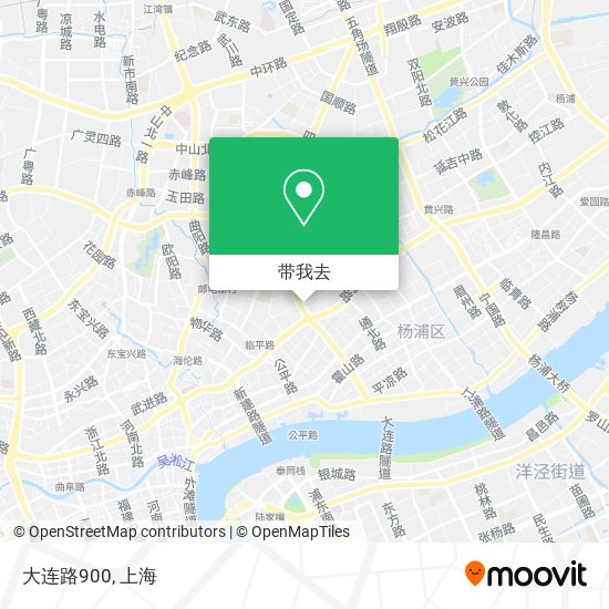 大连路900地图