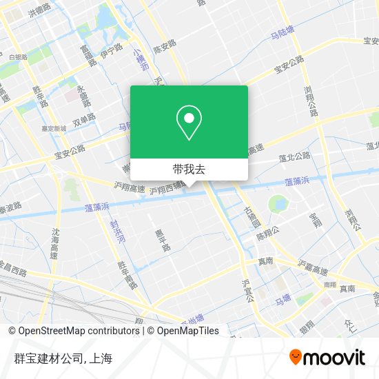 群宝建材公司地图