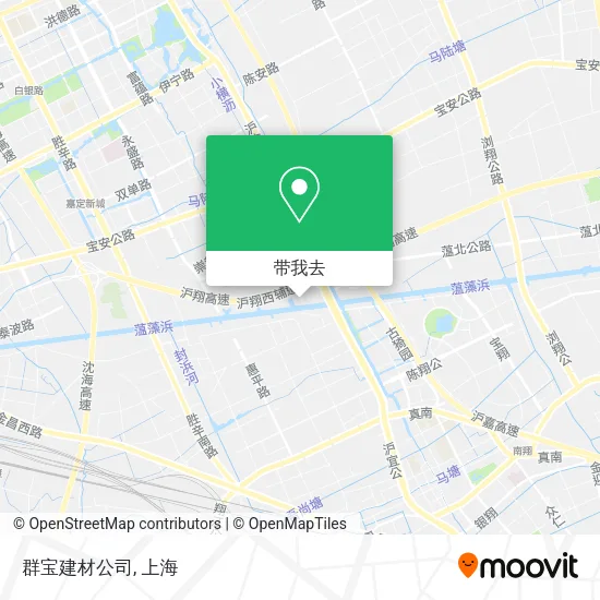 群宝建材公司地图
