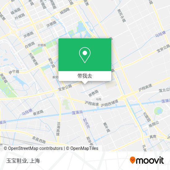 玉宝鞋业地图