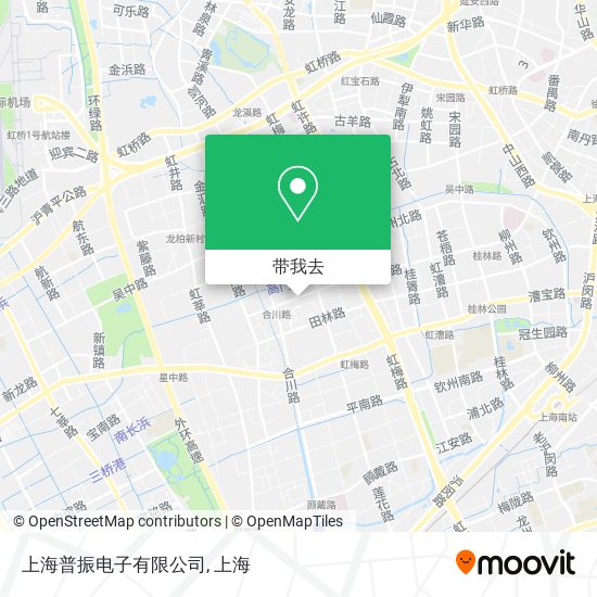 上海普振电子有限公司地图