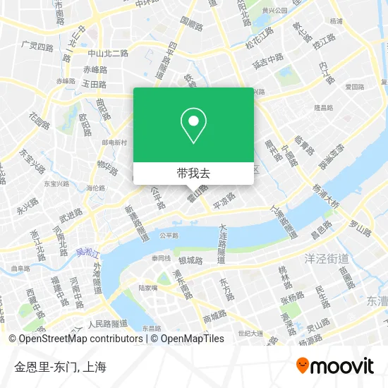 金恩里-东门地图