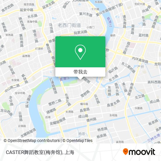 CASTER舞蹈教室(梅奔馆)地图