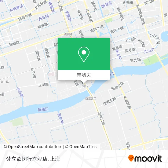梵立欧闵行旗舰店地图