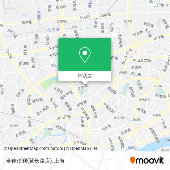 全佳便利(延长路店)地图