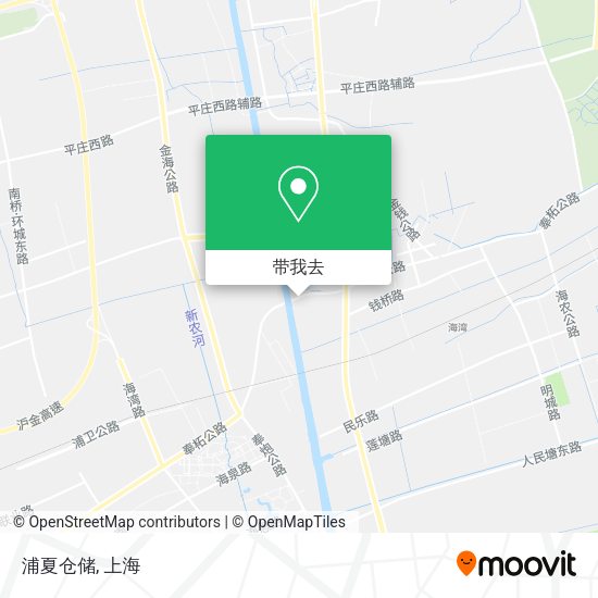 浦夏仓储地图