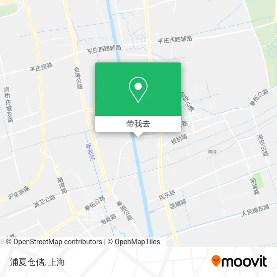 浦夏仓储地图