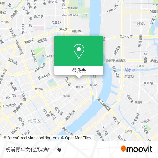 杨浦青年文化流动站地图