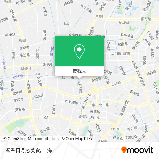 蜀香日月忽美食地图